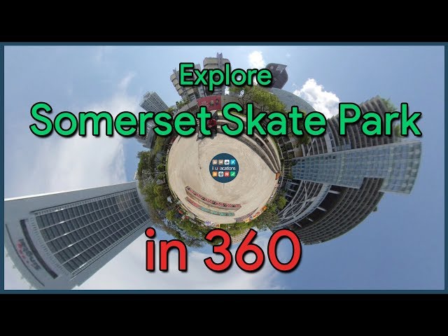 Somerset Skate Park, Singapore - 360 Time Lapse by VacationIn360