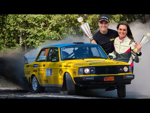 Volvo 240 i Toppen: Historisk Vinst i Rally-SM!