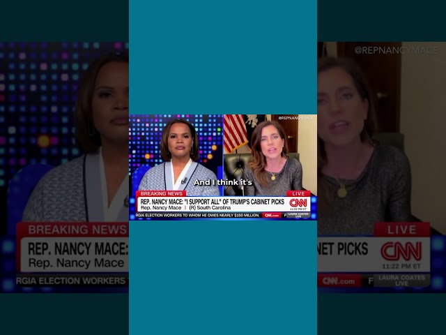 Rep. Nancy Mace on CNN Discusses Robert Kennedy Jr