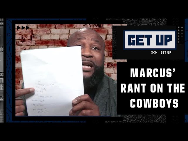 Marcus Spears makes a list to explain how many teams are better than the Cowboys 🤣📝 | Get Up