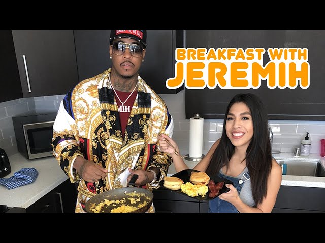 Cooking Breakfast with Jeremih