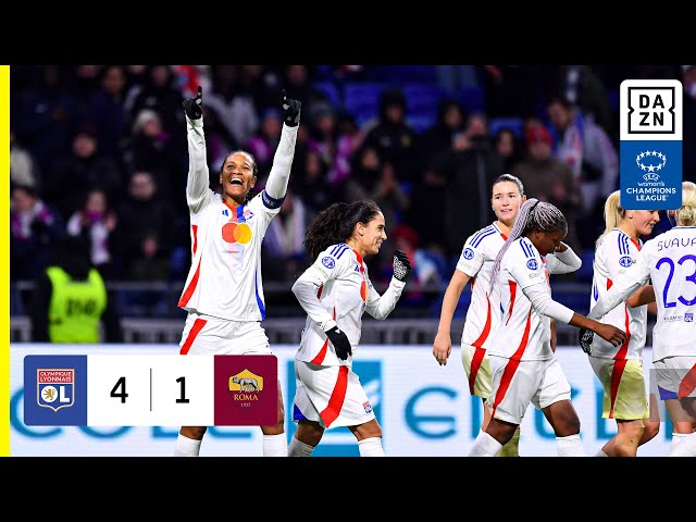 HIGHLIGHTS | Olympique Lyonnais vs. AS Roma - UEFA Women's Champions League 24-25 (Italiano)