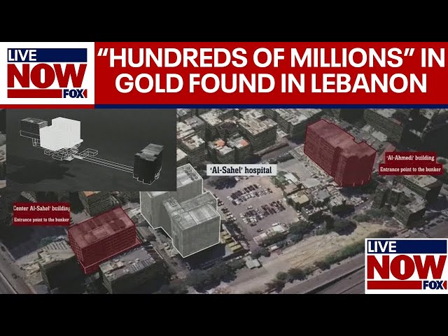 ISRAEL: "Hundreds of millions in gold" found in Hezbollah bunker