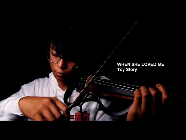 When She Loved Me - Toy Story Violin Cover by Vince Impas