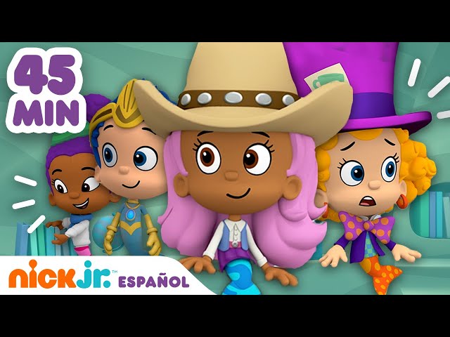 Cuarenta y cinco minutos de aventuras de los Bubble Guppies | Nick Jr. en Español