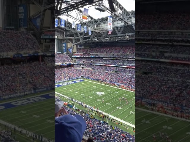 Indianapolis Colts vs Kansas City Chiefs 9-25-2022 Patrick Mahomes pass to JJSS Fan Perspective/View