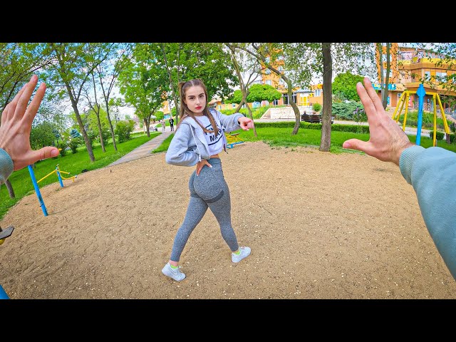 ESCAPING BEAUTIFUL CRAZY FITNESS GIRL (Extreme Parkour POV)