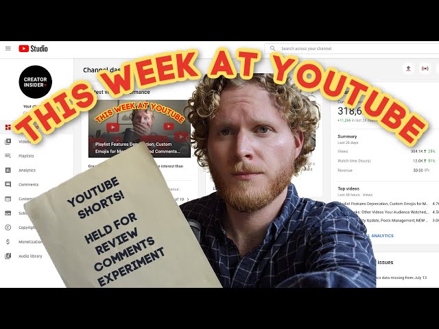 YOUTUBE SHORTS, Held for Review Comments Experiment, and MORE!