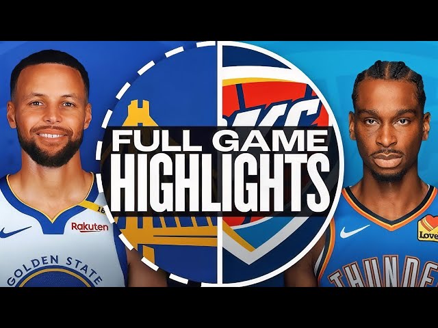 WARRIORS vs THUNDER FULL GAME HIGHLIGHTS November 10, 2024 I 2024 Regular Season Highlights 2K25