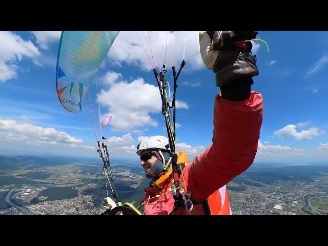 Flying from the Jura with Lewis