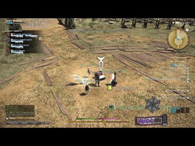 FINAL FANTASY XIV Ninja gameplay