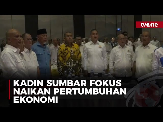 Kadin Sumbar Gelar Rapim dan Dialog dengan Cagub Sumatera Barat | AKIP tvOne