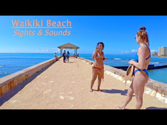 (4K) WAIKIKI HAWAII | Living the Beach Life [2022]