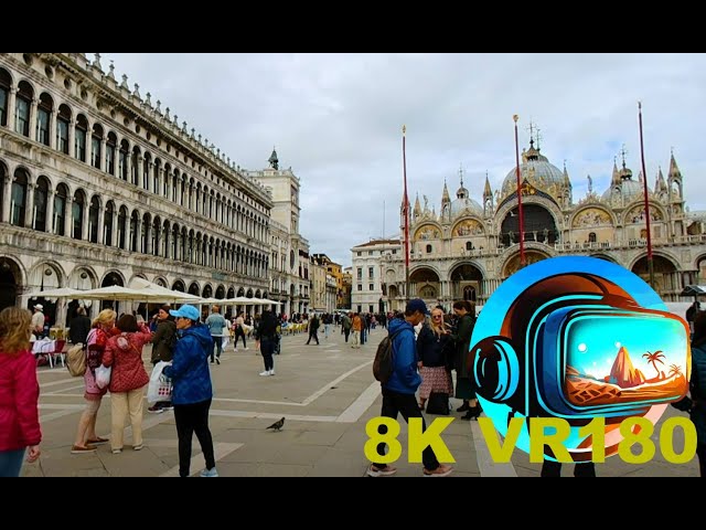 Piazza San Marco in Venice Italy is a must see when you visit Part 1 8K 4K VR180 3D Travel