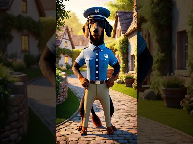 Mail Time! Meet the Mail Carrier Dog with a Mission!