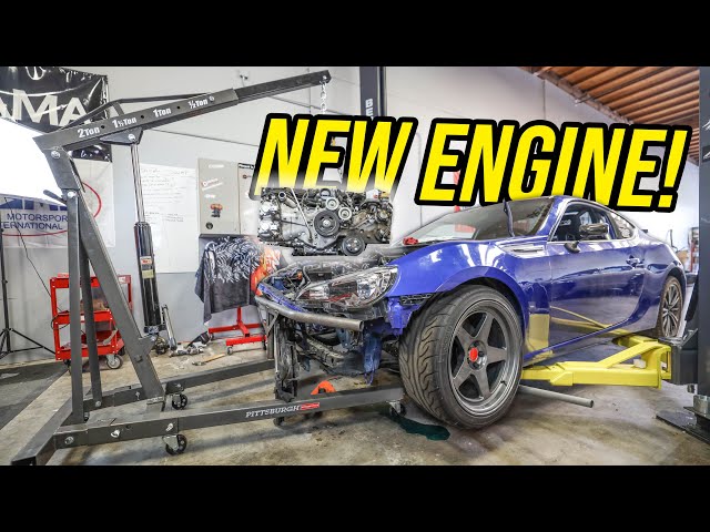 Removing BLOWN FA20 & Getting a New Engine! | BRZ Engine Swap Ep. 1