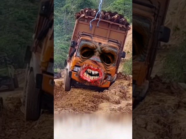 Truck Hino Monster Tayo the Little Bus Lightning McQueen Zombie 😱😱#shorts