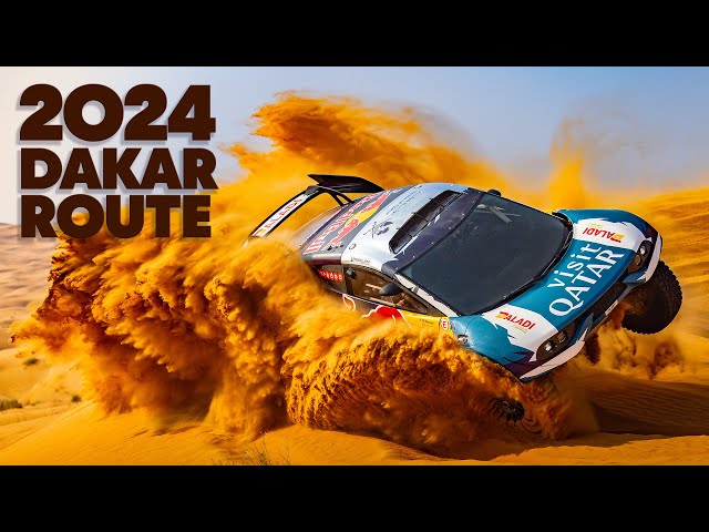 Here it is: the Route for the 2024 Dakar Rally