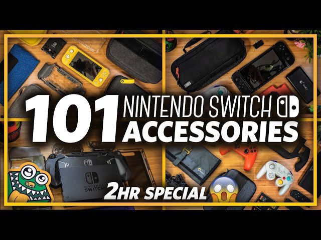 101 NINTENDO SWITCH ACCESSORIES! - 2 HOUR MARATHON - List and Overview