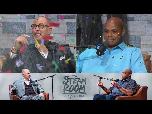 Ernie & Chuck Celebrate Their 100th Episode With Legendary Producer, Tim 'TK' Kiely | The Steam Room