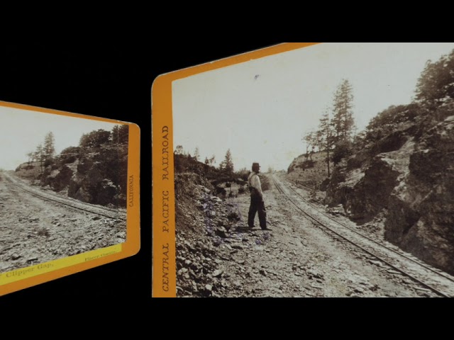 West of Clipper Gap, Placer County CA, late 1860s (VR 3D still-image)