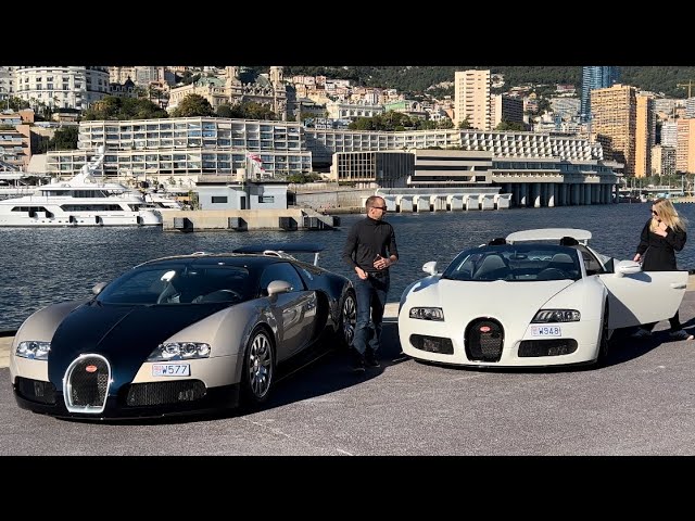 Billionaires lifestyle in Monaco BUGATTI VEYRON x2 😱😍