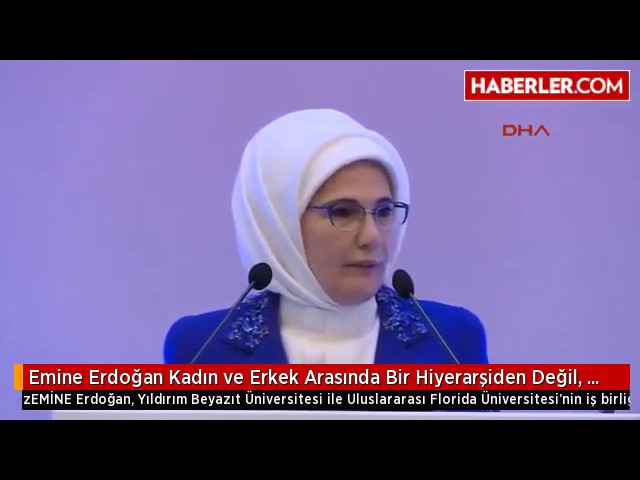 1. Uluslararası Kadın Kongresi'nde Emine Erdoğan'ın Konuşması