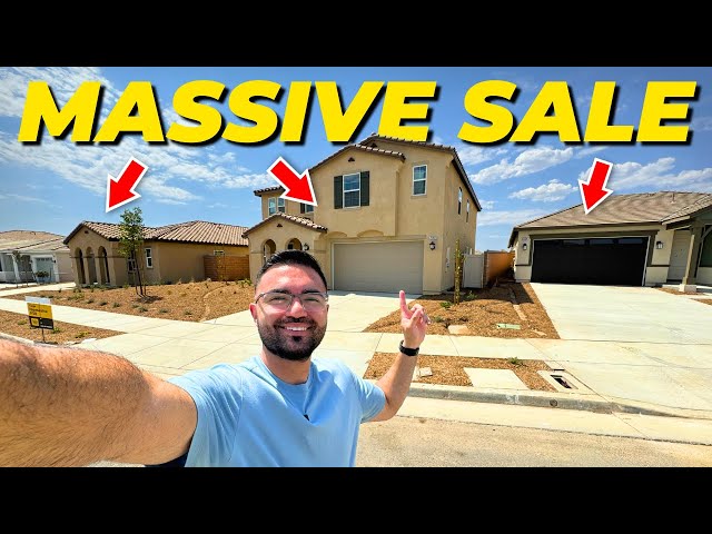 HUGE SALE on Quick Move In Homes Near Menifee CA! New Homes For Sale in Southern California