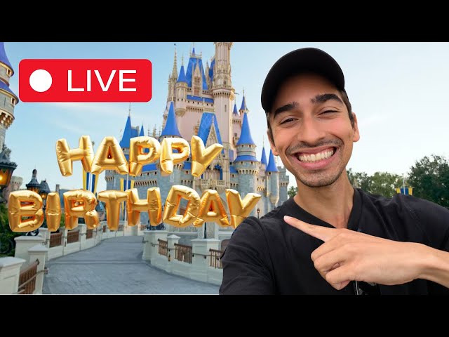 🔴 LIVE From Walt Disney World’s Epcot For My Birthday!