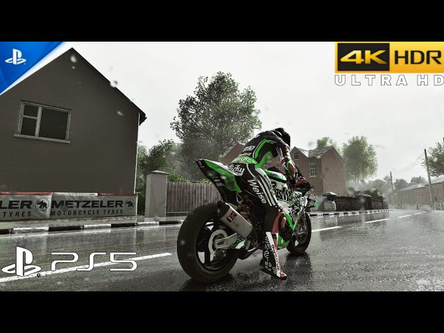 (PS5) TT Isle of Man: Ride on the Edge 3 | ULTRA High Graphics Gameplay [4K UHD 60FPS HDR]