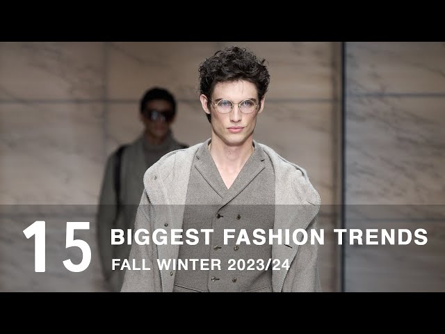 The Biggest Fashion Trends Fall Winter 2023/24 | Men's Fashion