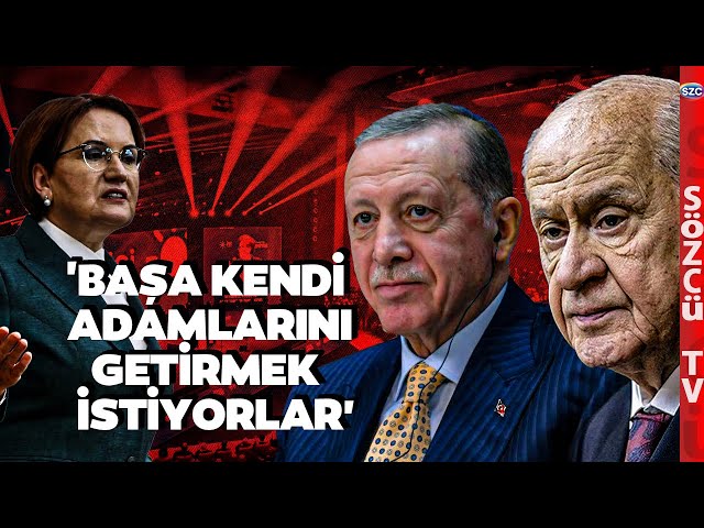 Erdoğan ve Bahçeli'nin İYİ Parti Dizaynı! O Planını Usta Gazeteci Deşifre Etti