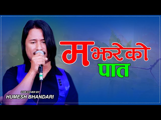 Ma Jhareko Paat म झरेको पात Cover By Humesh Bhandari | Shanti Shree Pariyar | New Nepali Song 2081