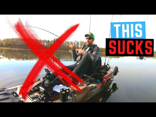 14 Reasons Kayak Fishing SUCKS