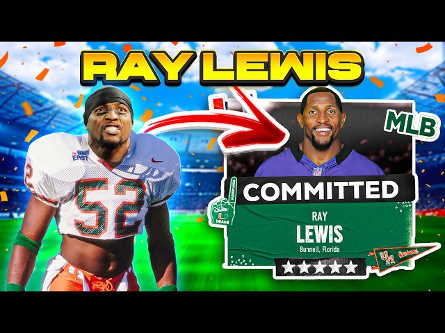 I Put Ray Lewis in College Football 25!