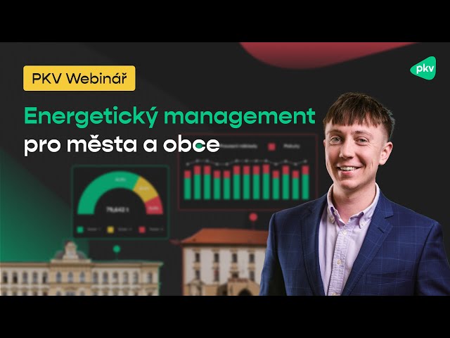 PKV Webinář: Energetický management pro města a obce