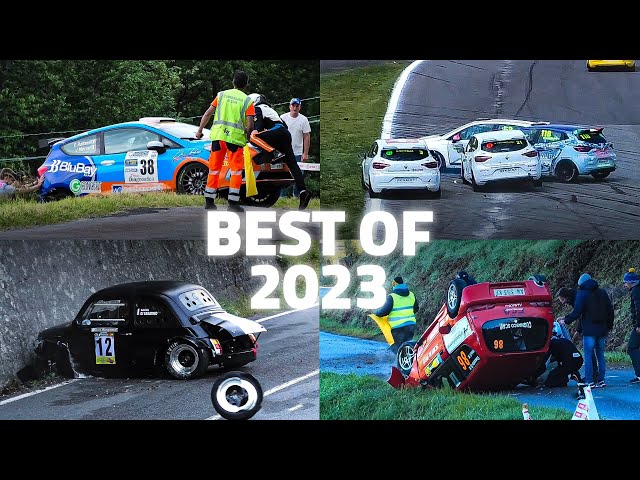 BEST OF RALLY 2023 | CRASHES, MISTAKES AND SHOW! (rally, slalom, F1, F4, GT3...)