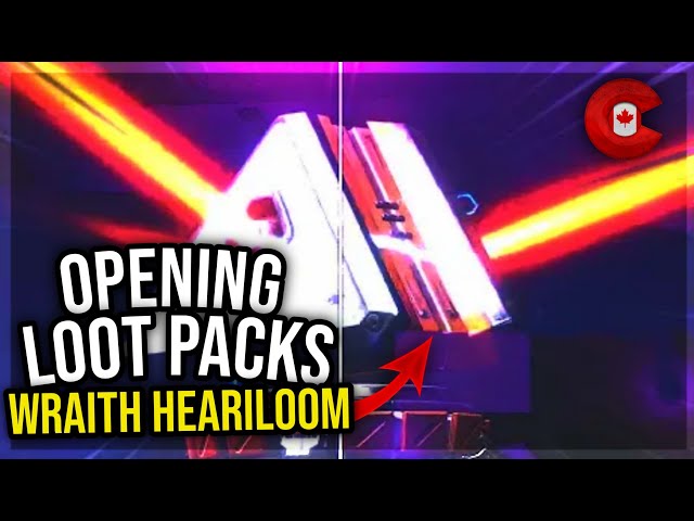 Apex Legends Season 4 Opening Loot Packs - Wraith Heirloom