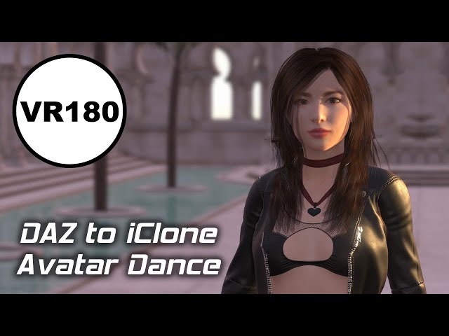 【VR180 / 60FPS】VR Avatar Dance TEST#22 "The Dancing Girl /Masked bitcH "