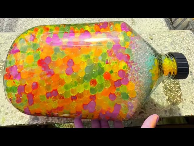 ⚠️8 Minutes Breaking Big glass bottles⚠️🔥 #asmr #satisfying #experiment