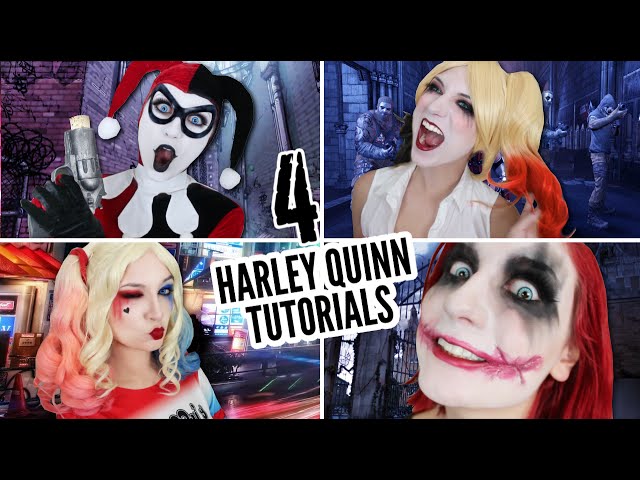 4 HARLEY QUINN TUTORIALS IN 6 MINUTES