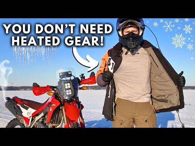 Brutal Finnish Winter Enduro Riding Gear?!