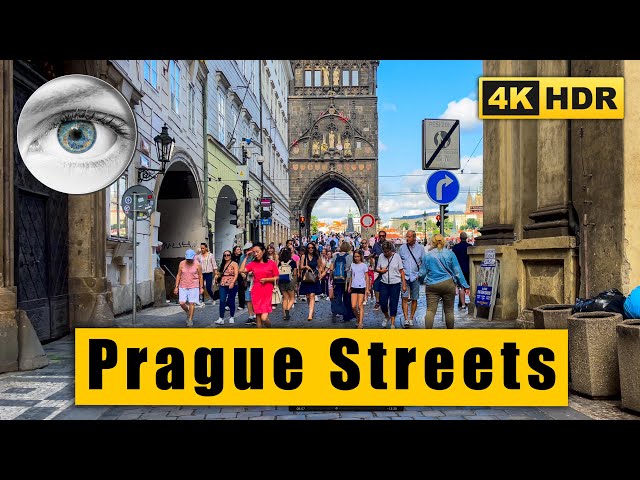 Prague Walking Tour: Old Town Square to Charles Bridge 🇨🇿 Czech Republic 4k HDR ASMR