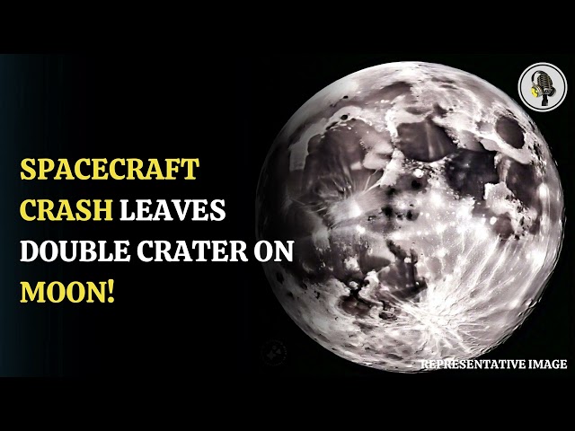 Mystery  Spacecraft Crash Leaves Double Crater on Moon | WION Podcast