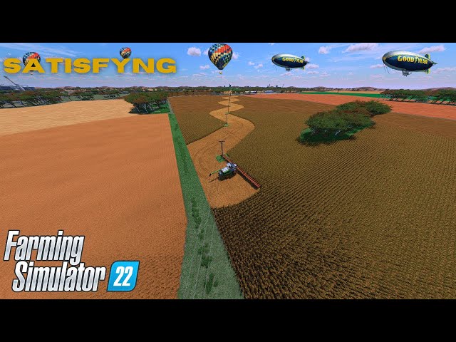 Satisfying Farming Timelapse | Farming Simulator 22