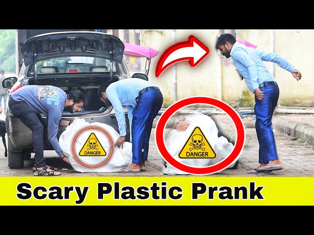 Scary Plastic Bag Prank | Prakash Peswani Prank |