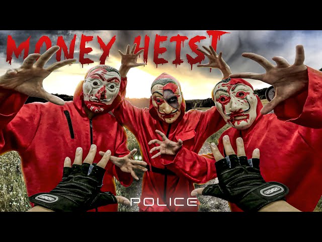 ZOMBIES Money Heist vs Police in Real Life ( Epic Parkour Pov Escape ) All of us are dead Ep1