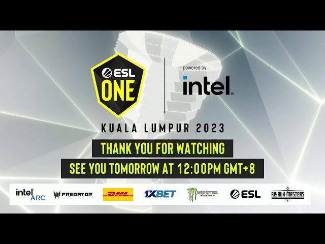 ESL One Kuala Lumpur 2023 - Stream A Day 2