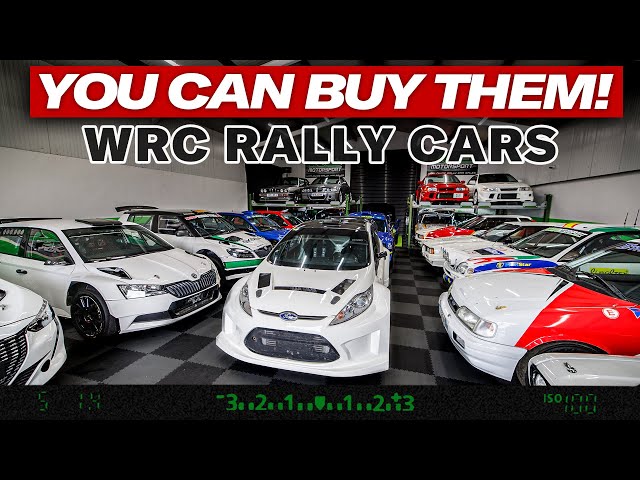 Used Car Dealership full of WRC Rally Icons that ANYONE can buy | Capturing Car Culture