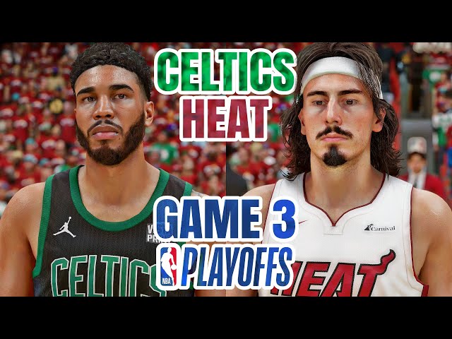 HEAT vs CELTICS GAME 3 - 2024 NBA PLAYOFFS - NBA 2K24 (PS5) [4K UHD]